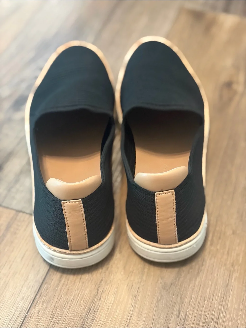 Black ugg slip ons